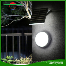 Rechargeable 9 LED Lampe de mur extérieur d&#39;intérieur actionné solaire pour le couloir extérieur de jardin de garage de couloir